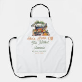 市場からお届け フレッシュ ファーマーズ マーケット ブライダル シャワー エプロン (正面)