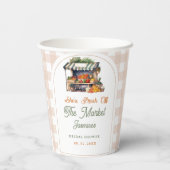 市場からお届け フレッシュ ファーマーズ マーケット ブライダル シャワー 紙コップ (裏面)