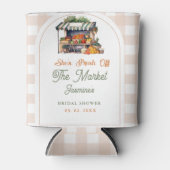市場からお届け フレッシュ ファーマーズ マーケット ブライダル シャワー 缶クーラー (正面)
