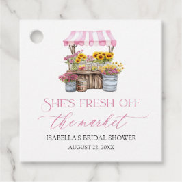 市場からお届け！ ブライダルシャワーのおしゃれなタグ フェイバータグ