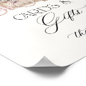 市場からエレガントのカードと贈り物 ポスター (角)