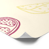 市場からダウンロード可能お洒落なシーティングプラン外 ポスター (角)