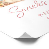 市場から出たてのブライダルシャワースナック ポスター (角)