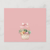 市場から出たてのブライダルシャワーレシピカード (裏面)