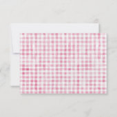 市場から出たてのブライダルシャワーレシピカード 招待状 (裏面)