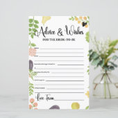 市場から出たばかりのアドバイスが花嫁を願う (スタンド正面)