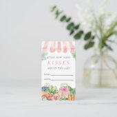 市場から出たばかりのキスブライダル エンクロージャーカード (スタンド正面)