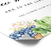 市場から外れたキスの数ブライダルの兆候 ポスター (角)