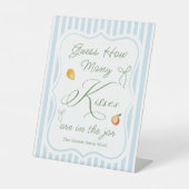 市場から外れたブライダルシャワーは何個か推測 台座サイン (正面)