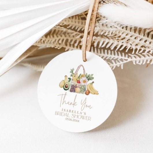 市場から外れたブライダルシャワー フェイバータグ