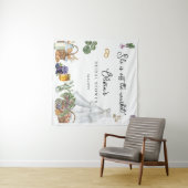 市場から外れた農家のブライダルシャワー写真 タペストリー (インサイチュ(横))