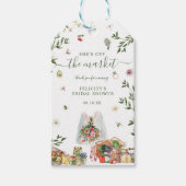 市場から外れて |ファーマーズマーケットブライダルシャワー ギフトタグ (正面)