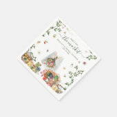市場から外れて |ファーマーズマーケットブライダルシャワー スタンダードカクテルナプキン (角)