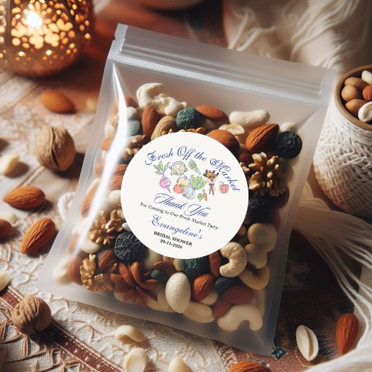 市場から届いたばかりのウェディングシャワーの幻想的なデザイン ラウンドシール