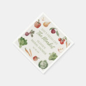 市場から届いたばかりのウェディングシャワーナプキン スタンダードカクテルナプキン (角)