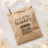 市場から届いたばかりのウェディングシャワーフェイバーバッグ フェイバーバッグ (クリップ留めされた状態)