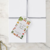 市場から届いたばかりのファーマーズマーケット ブライダルシャワー ギフトタグ