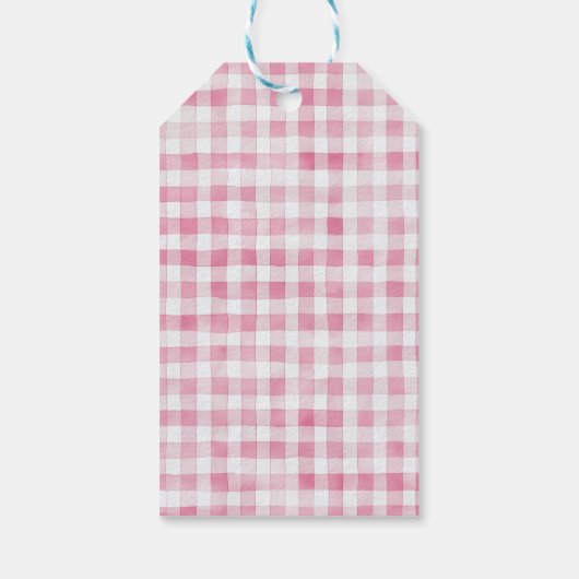 市場から届いたばかりのファーマーズマーケット ブライダルシャワー ギフトタグ (裏面)