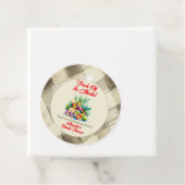 市場から届いたばかりのフレッシュな果物を使った ブライダルシャワーのデコレーション フェイバータグ (インサイチュ)