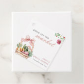 市場から届いたばかりのブライダルシャワー フェイバータグ (インサイチュ)