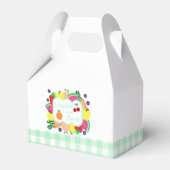 市場から届いたばかりのブライダルシャワー フェイバーボックス (正面サイド)