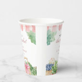 市場から届いたばかりのブライダルシャワー 紙コップ (右)