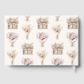 市場から届いたばかりのボーホー ブライズシャワー ゲストブック (裏面)