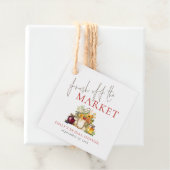 市場から届いたばかりの ブライダルシャワー フェイバータグ (インサイチュ)