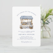 市場から届いたばかり - コーストマーケット ブライダル 招待状 (スタンド正面)