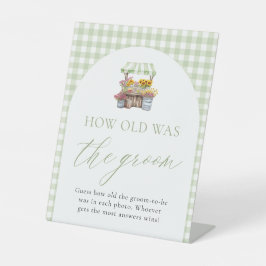 市場から届いたばかり  花婿は何歳？ サイン