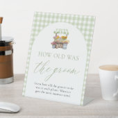 市場から届いたばかり 花婿は何歳? サイン (インサイチュ)