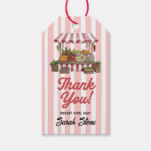 市場から届いたブライダルシャワーのギフト ギフトタグ (正面)