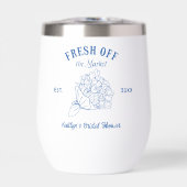 市場から生々しい青ブライダルシャワー (正面)