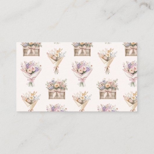 市場から生まれたキスの数フローラ エンクロージャーカード (裏面)