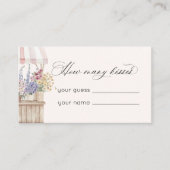 市場から生まれたキスの数フローラ エンクロージャーカード (正面)