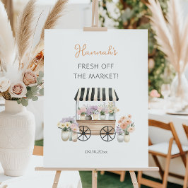 市場から生まれフローラブライダルシャワー歓迎