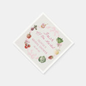 市場から生まれブライダルシャワーナプキンス スタンダードカクテルナプキン (角)