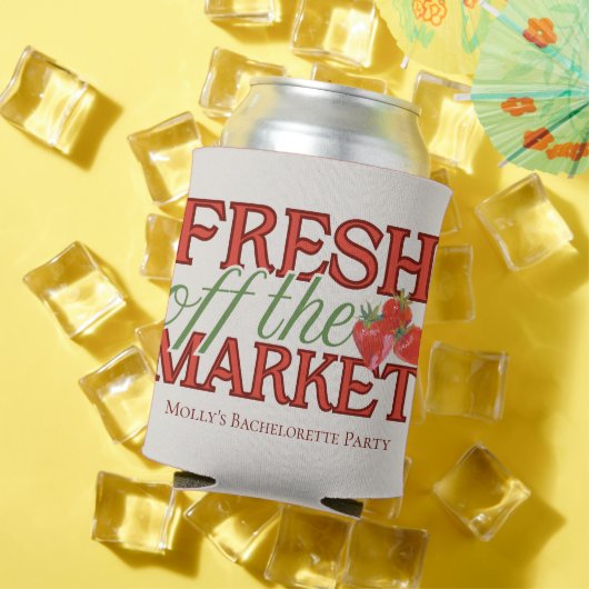 市場から生まれ – パーソナライズされたモダンブライダル 缶クーラー (インサイチュ 夏)