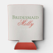 市場から生まれ – パーソナライズされたモダンブライダル 缶クーラー (裏面)