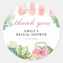 市場から直接届いた ブライダルシャワー ラウンドシール