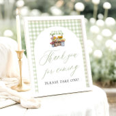 市場から緑の新鮮な感謝の来種 ポスター