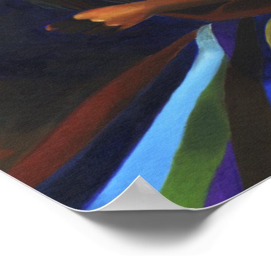 市場でのオヤ ポスター (角)