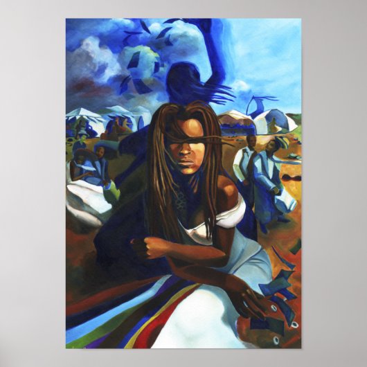 市場でのオヤ ポスター (正面)