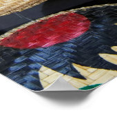 市場でのハノイマスク ポスター (角)