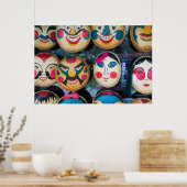 市場でのハノイマスク ポスター (キッチン)