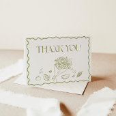 市場で人気のウェディングシャワーのお礼カード サンキューカード