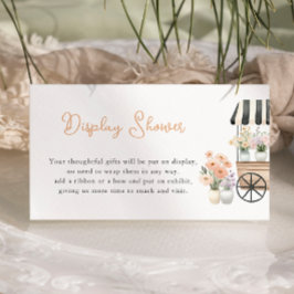 市場で初めてのディスプレイシャワー エンクロージャーカード