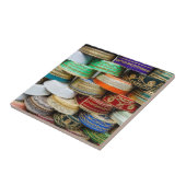 市場におけるアラブの帽子 タイル (側面)