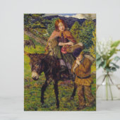 市場に出る子供 カード (スタンド正面)