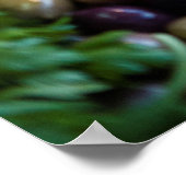 市場に表示されるオリーブ ポスター (角)